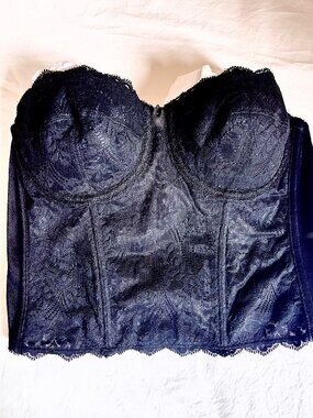 Bustier Triumph Black Lace 36 B